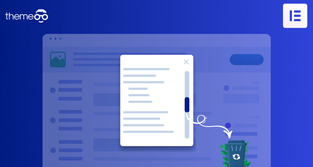 How to Remove Vertical Scroll Bar in an Elementor Popup ThemeOO