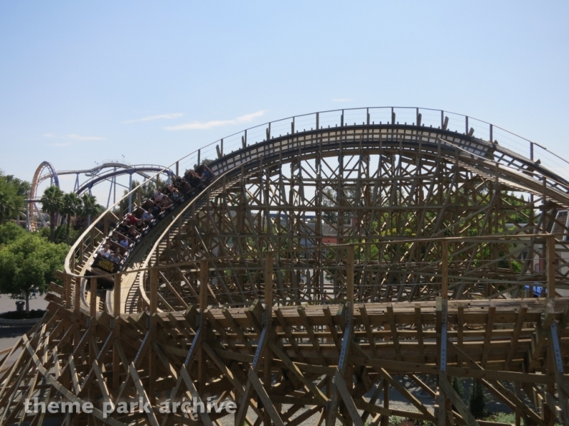 Top 10 Wooden Roller Coasters Theme Park Archive