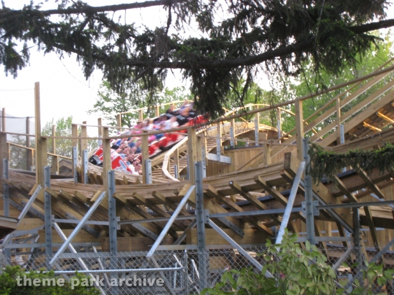 Top 10 Wooden Roller Coasters Theme Park Archive
