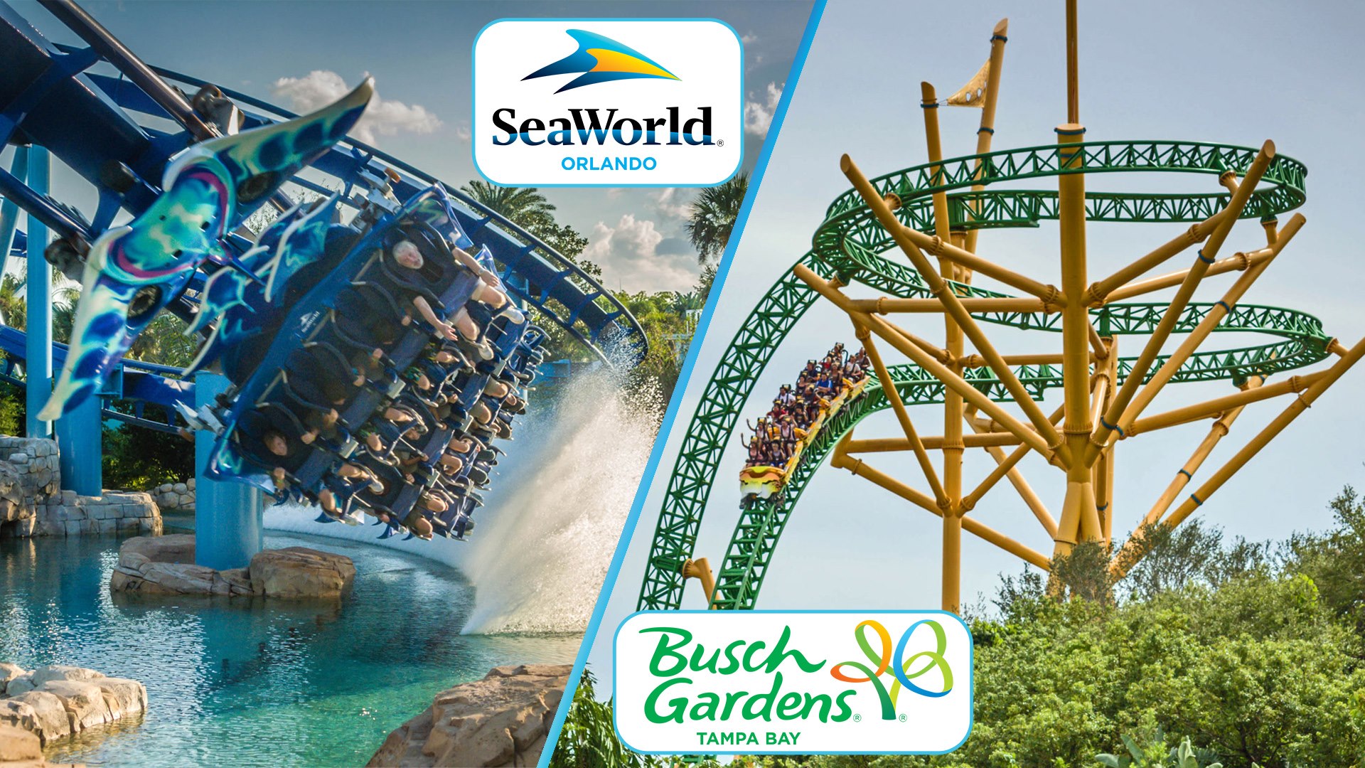 SeaWorld and Busch Gardens Grad Nites 2021 Theme Park MoJu