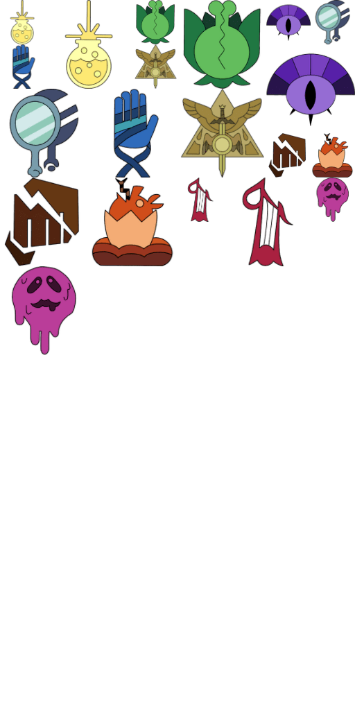 The Owl House Coven Sigil Badges Theme Plaza