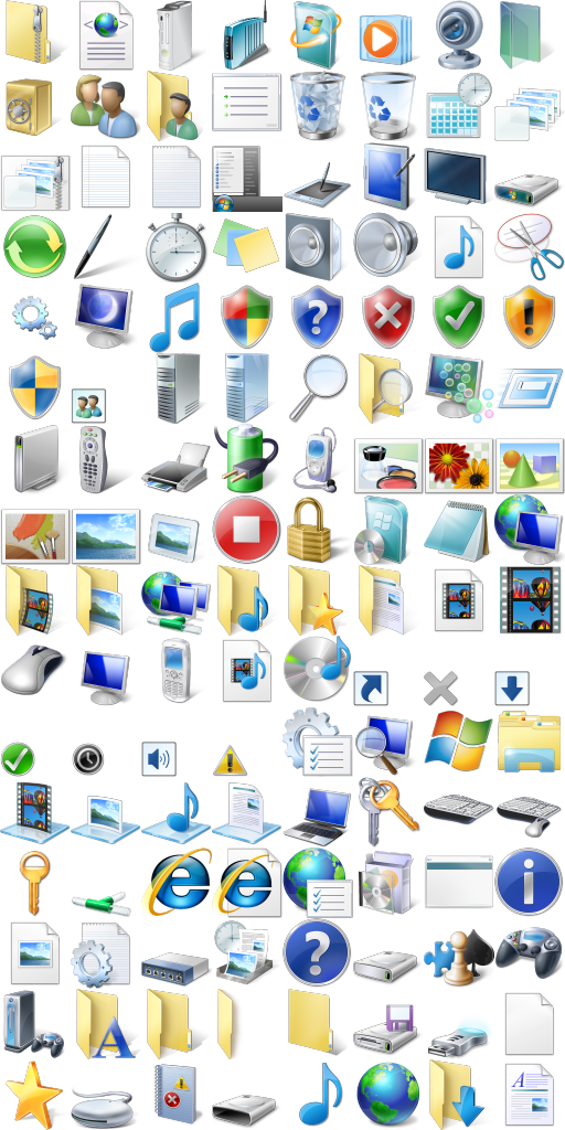 Windows 7 Icons Theme Plaza