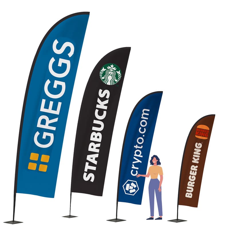 Custom Advertising Banner Flags Printing Merchlist