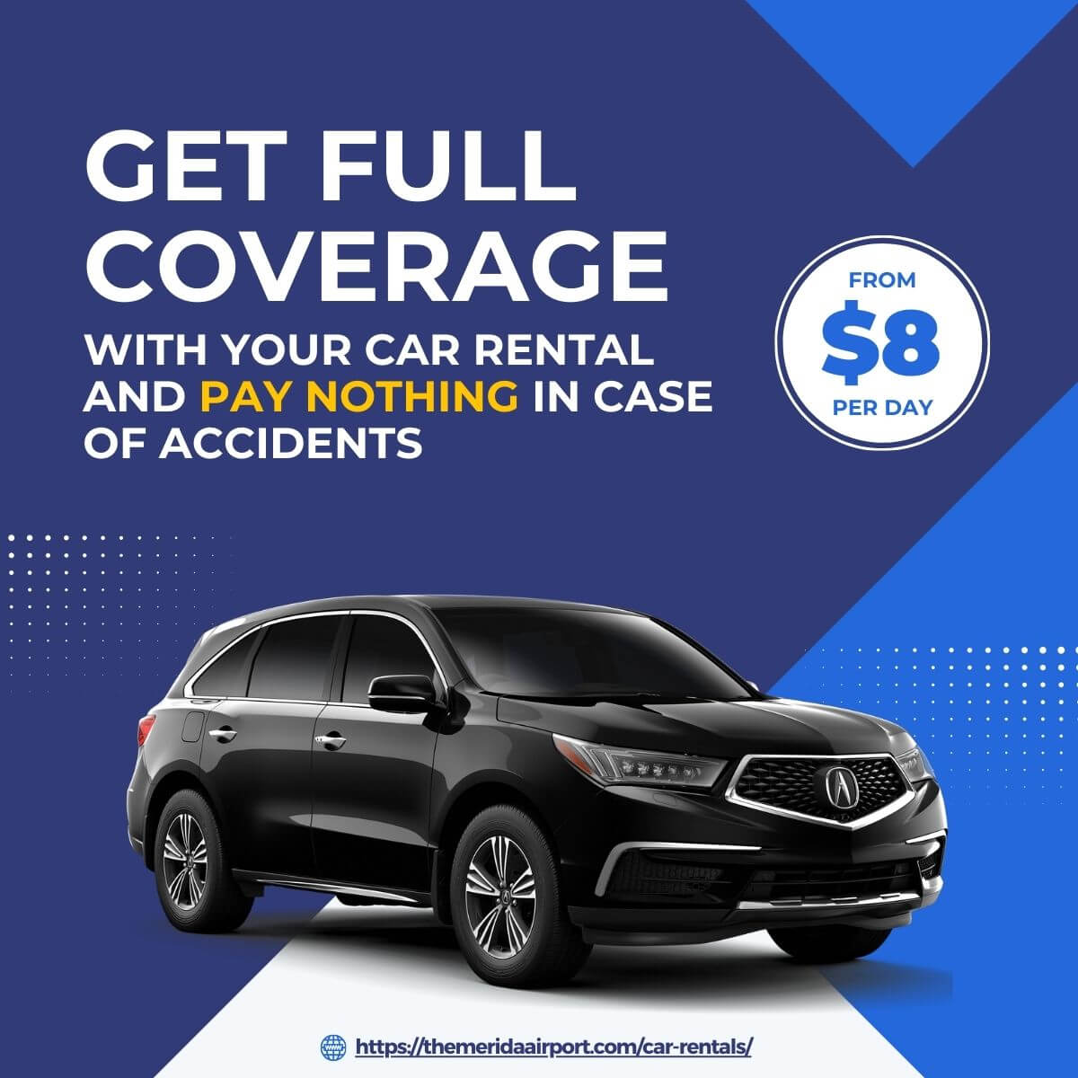 Merida Airport Car Rentals Rentals from 29/day!