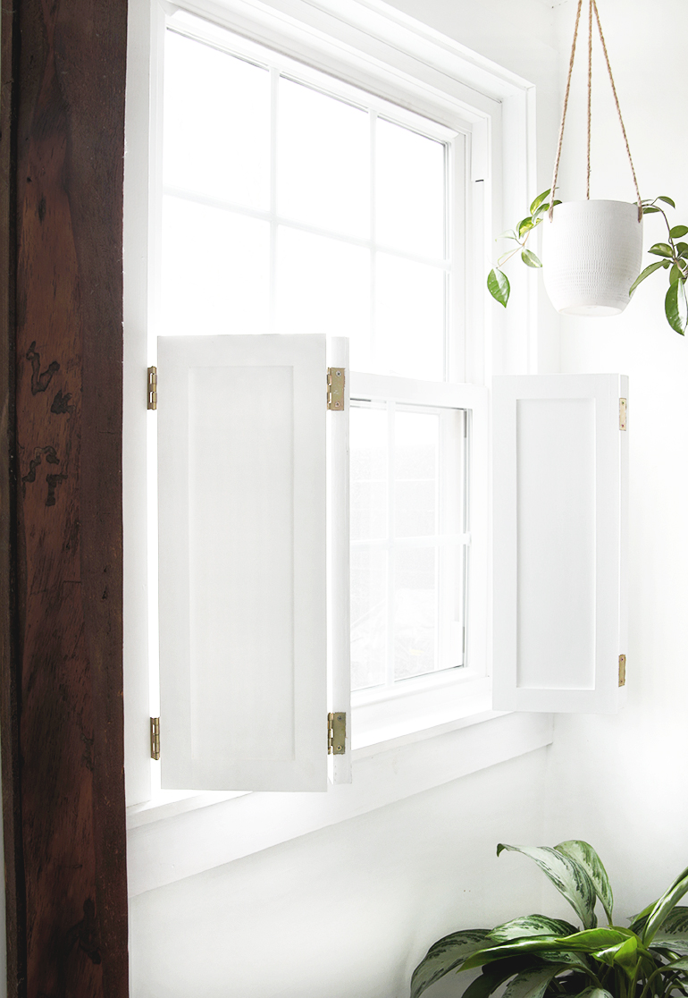 DIY Interior Window Shutters OBSiGeN