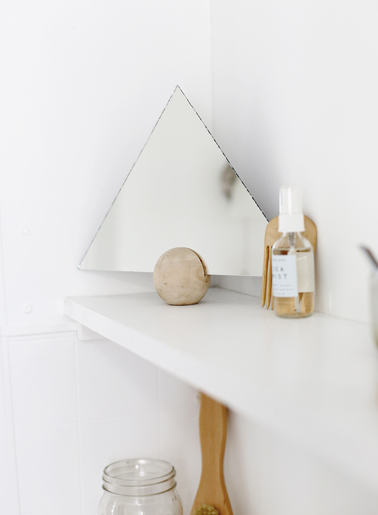 DIY Triangle Mirror The Merrythought