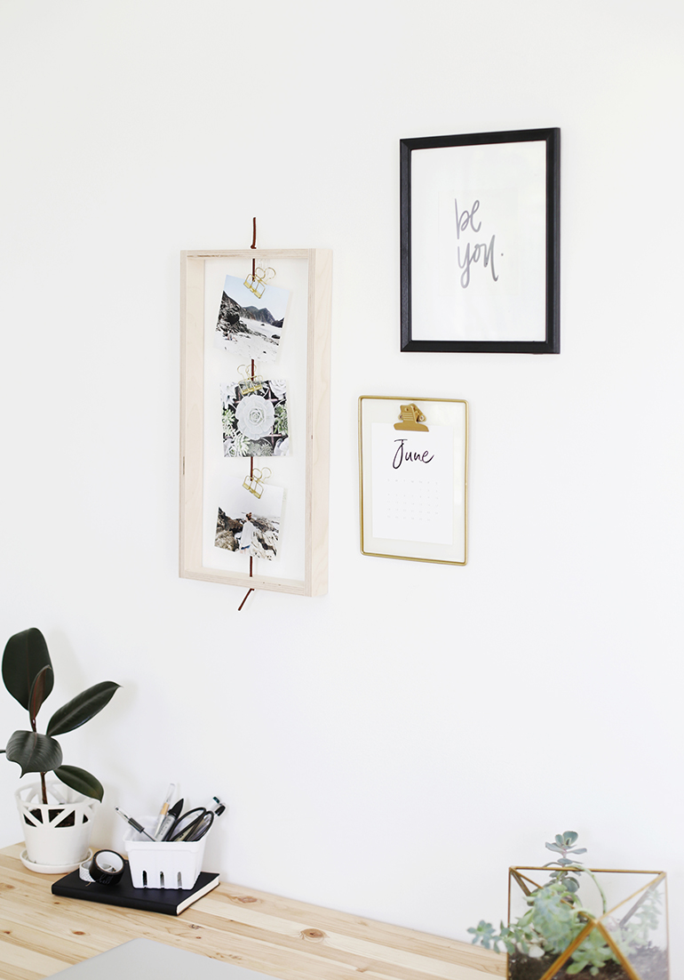 DIY Open Photo Frame The Merrythought