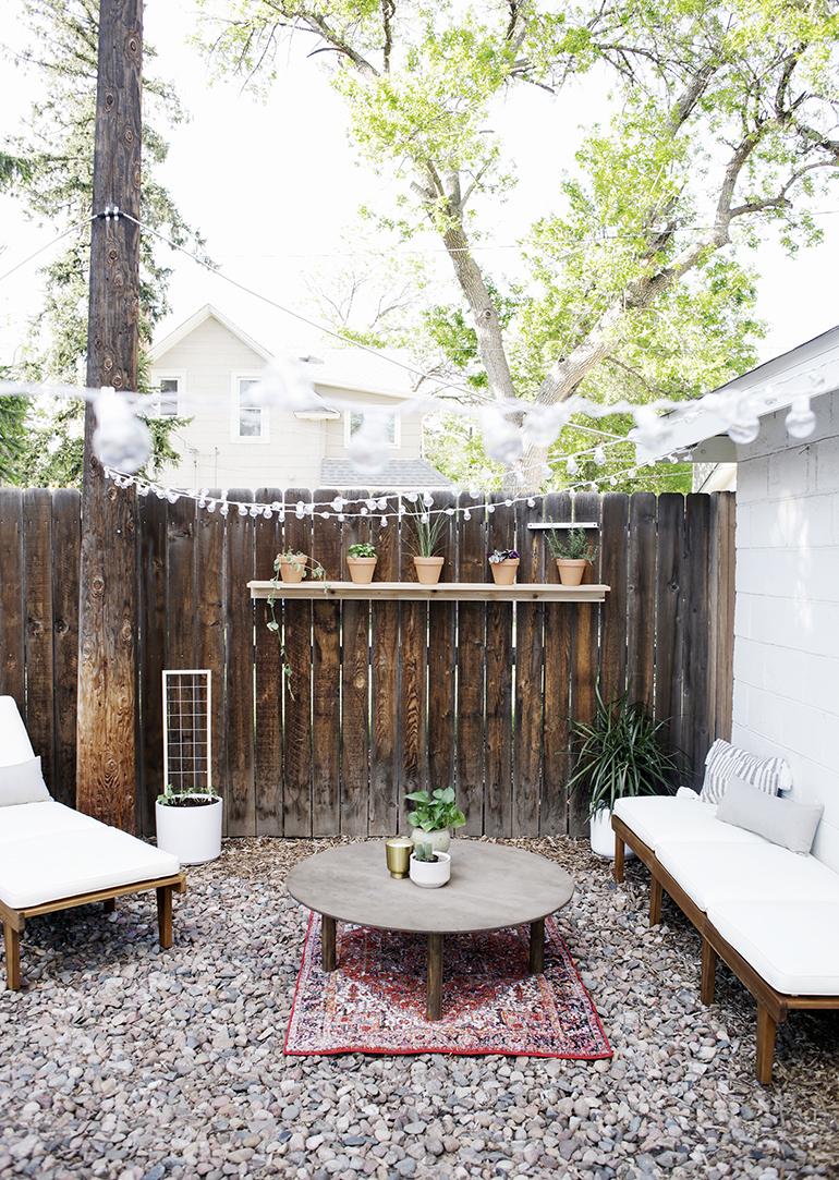 Small Outdoor Space Makeover The Merrythought