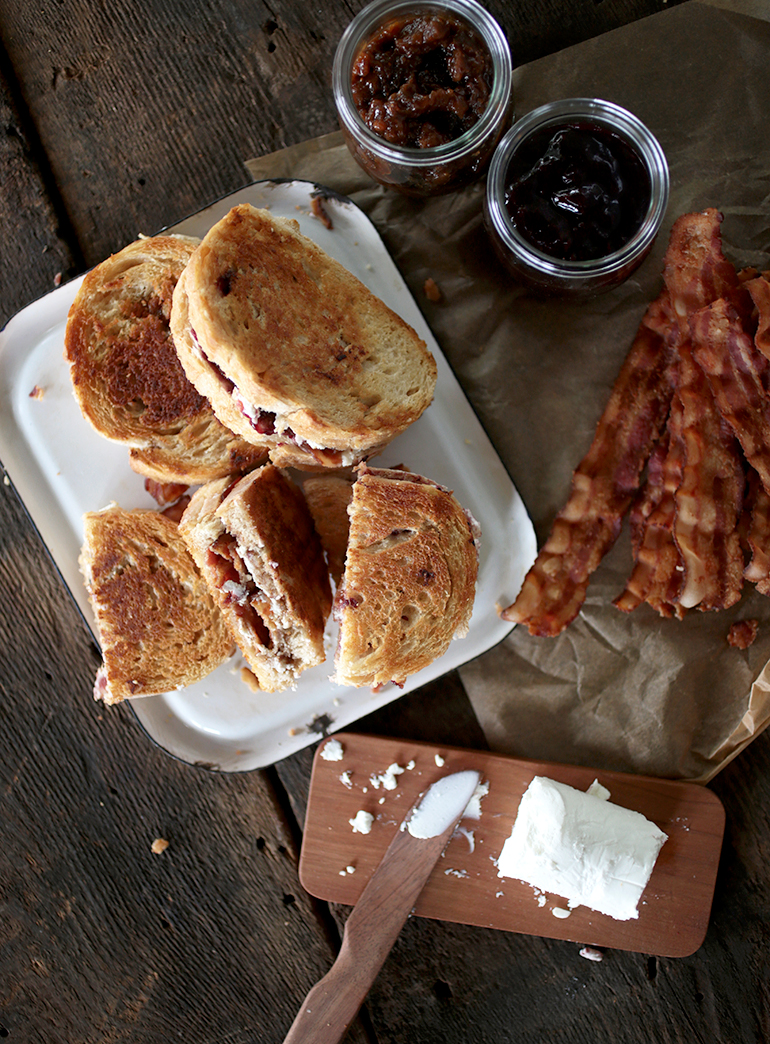 Bacon & Fig Grilled Cheese The Merrythought