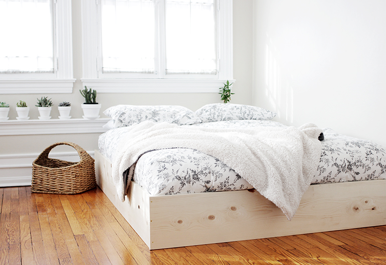 DIY Simple Bed Frame The Merrythought