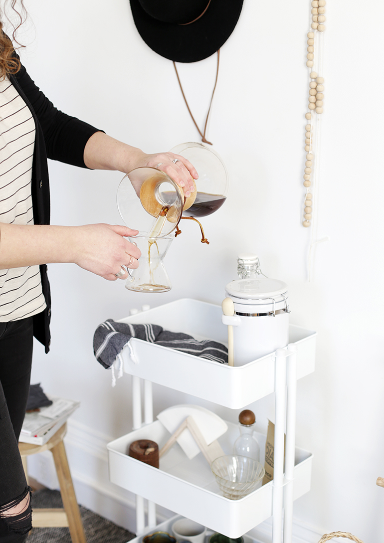 Coffee Station Cart The Merrythought