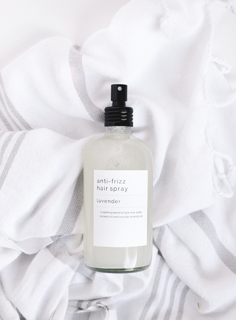 DIY AntiFrizz Hair Spray The Merrythought