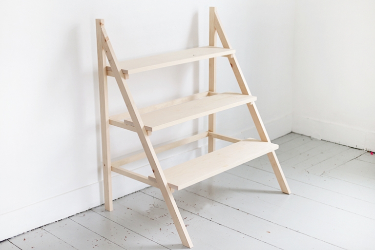DIY Ladder Plant Stand The Merrythought