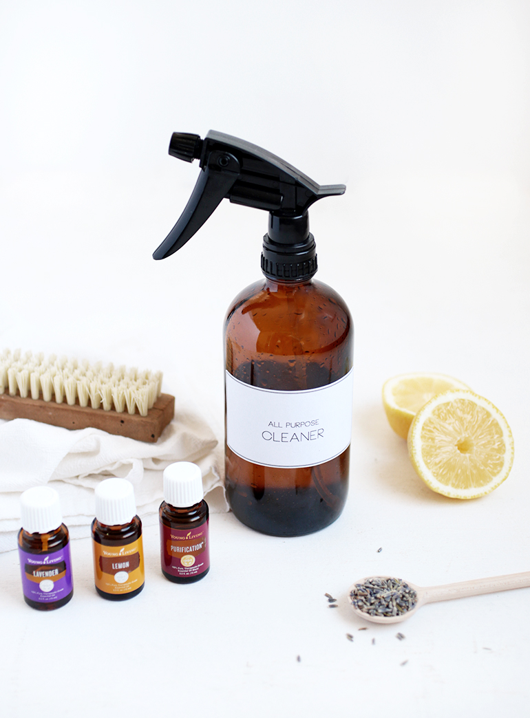 Homemade Natural Cleaning Spray The Merrythought