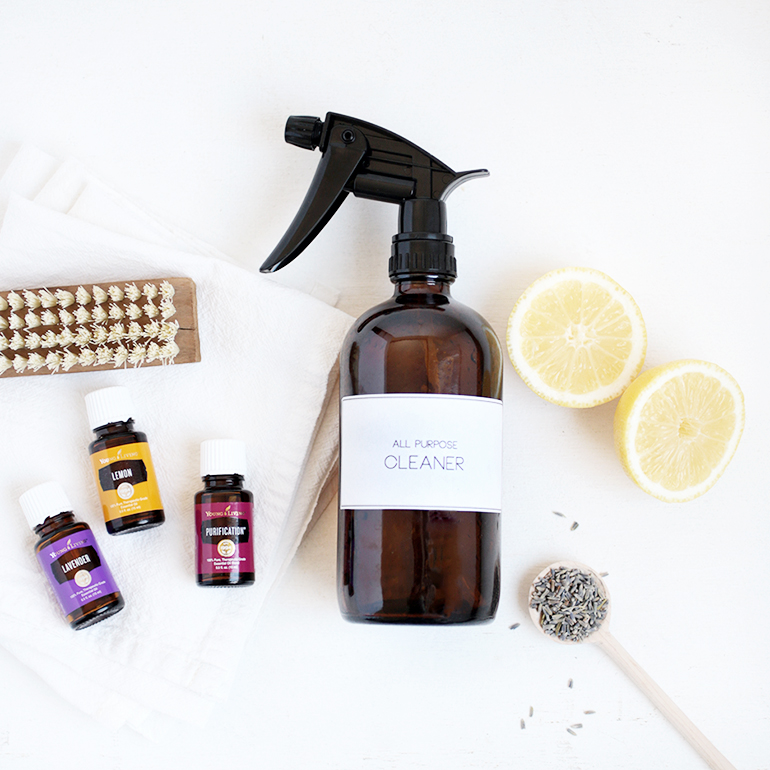 Homemade Natural Cleaning Spray The Merrythought