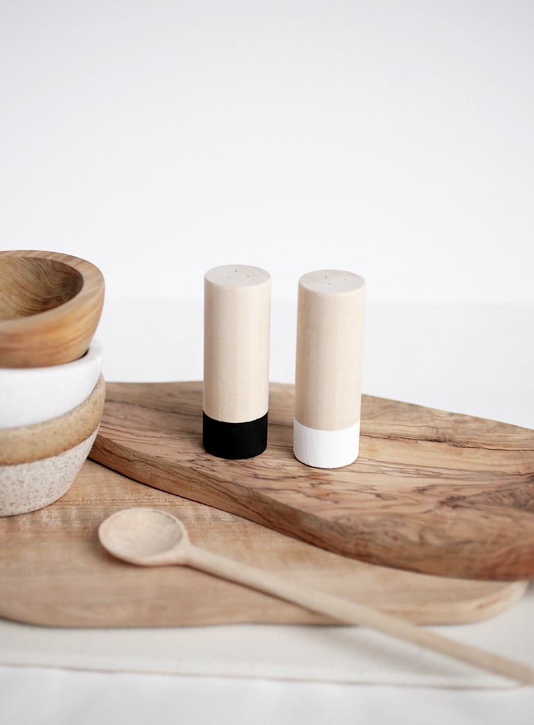 DIY Wood Salt & Pepper Shakers The Merrythought