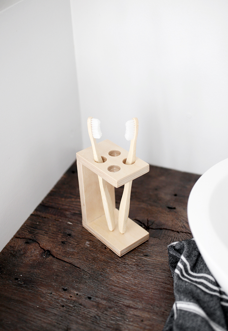 Future Home Inspiration DIY Toothbrush Holder