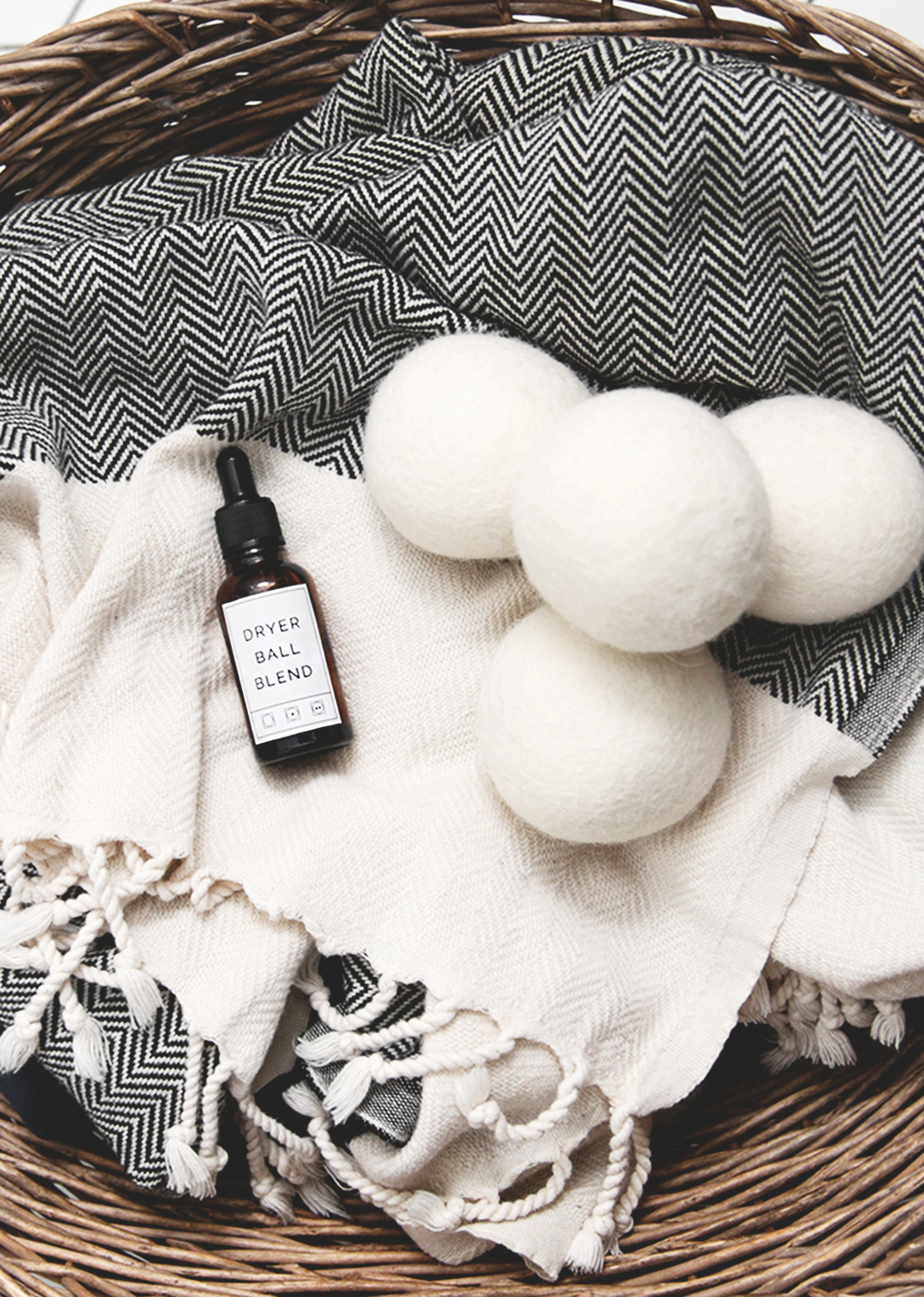 Dryer Ball Essential Oil Blends Free Printable Label