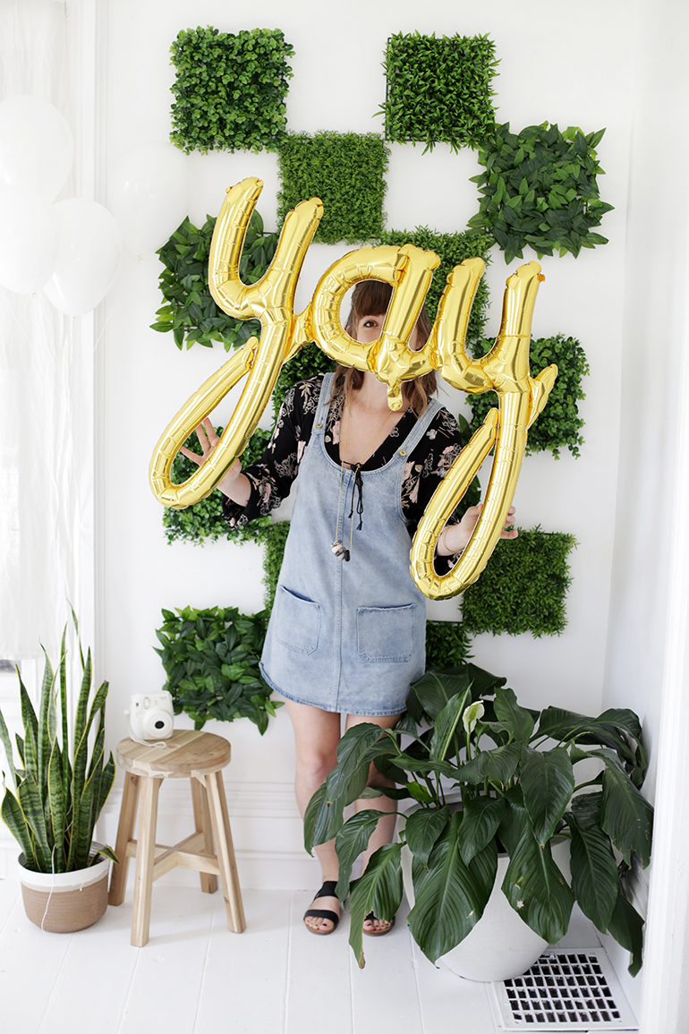 DIY Greenery Wall The Merrythought