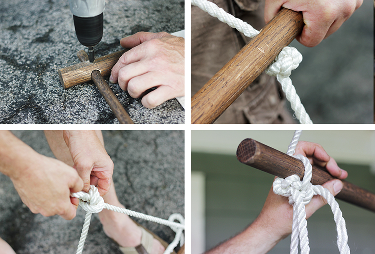 DIY Hanging Lounge Chair The Merrythought