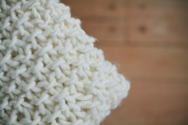Easy Chunky Knit Baby Blanket The Merrythought