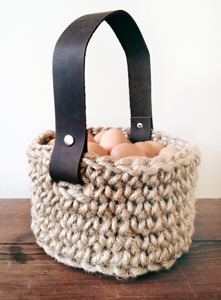 DIY Jute Easter Basket » The Merrythought