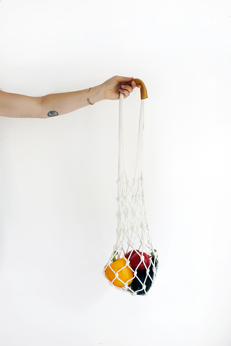 DIY Rope Market Bag The Merrythought