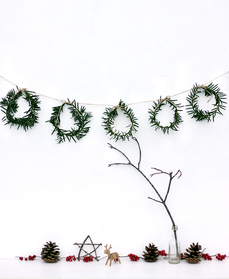 Mini Wreath Garland The Merrythought