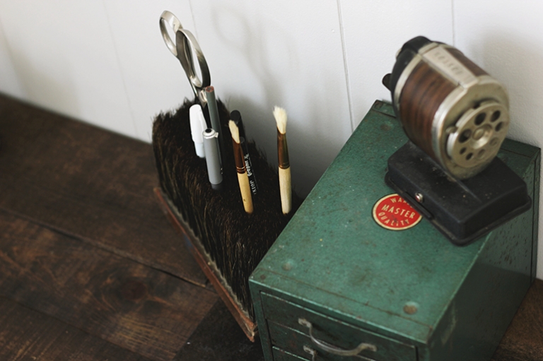 DIY Broom Head Desk Caddy The Merrythought