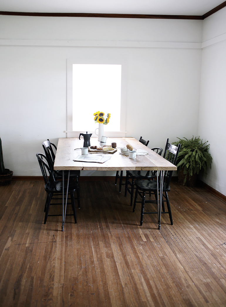 DIY Reclaimed Wood Table The Merrythought