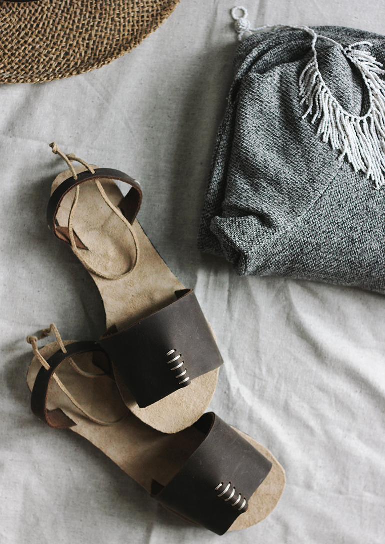 DIY Leather Sandals The Merrythought