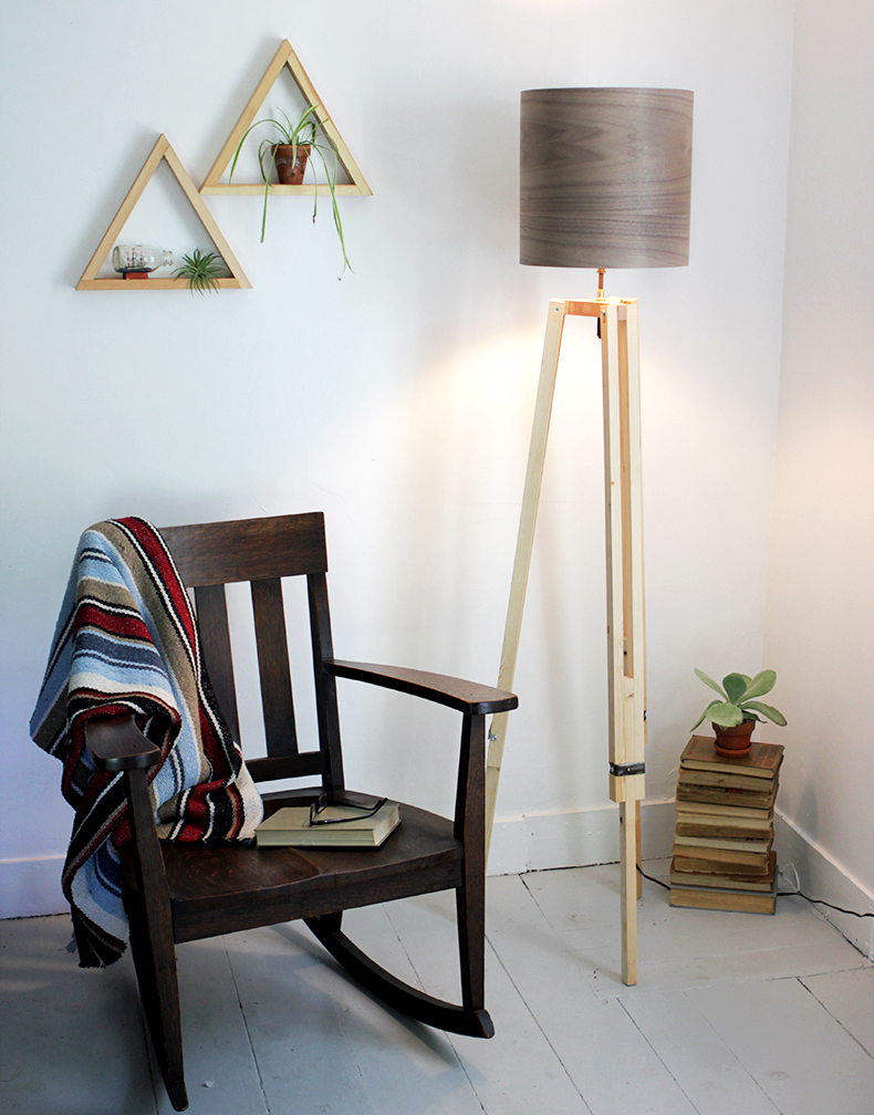 DIY Tripod Floor Lamp The Merrythought