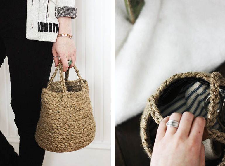 DIY Braided Jute Basket The Merrythought