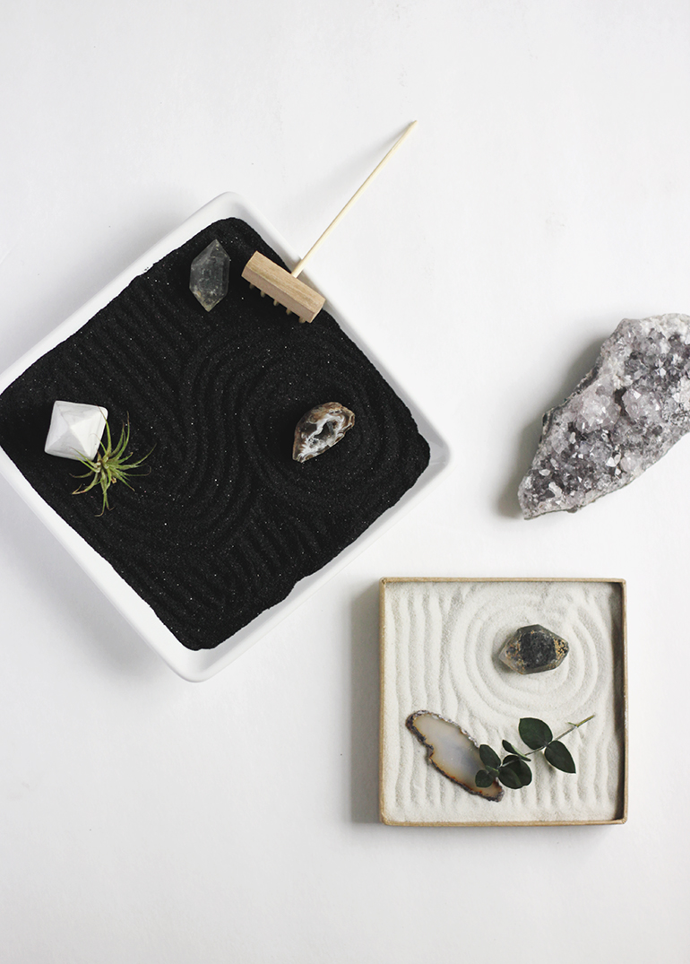 DIY Mini Zen Garden The Merrythought
