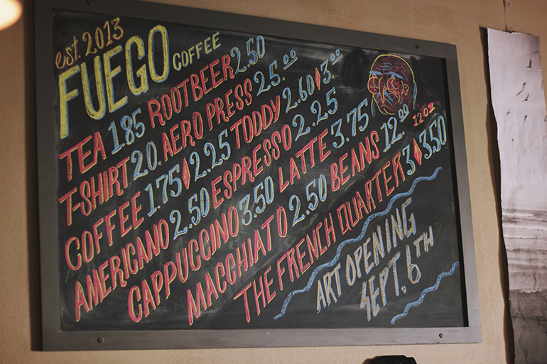 Local // Fuego Coffee Roasters The Merrythought