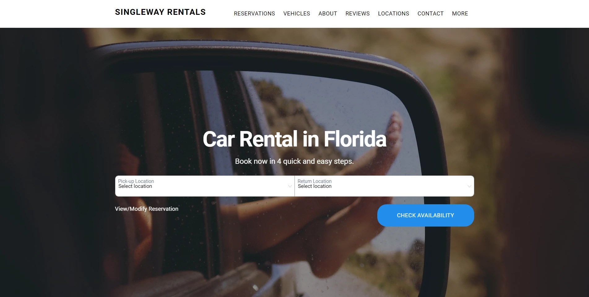 Car Rental site Templates For Rental Agencies Caribonix
