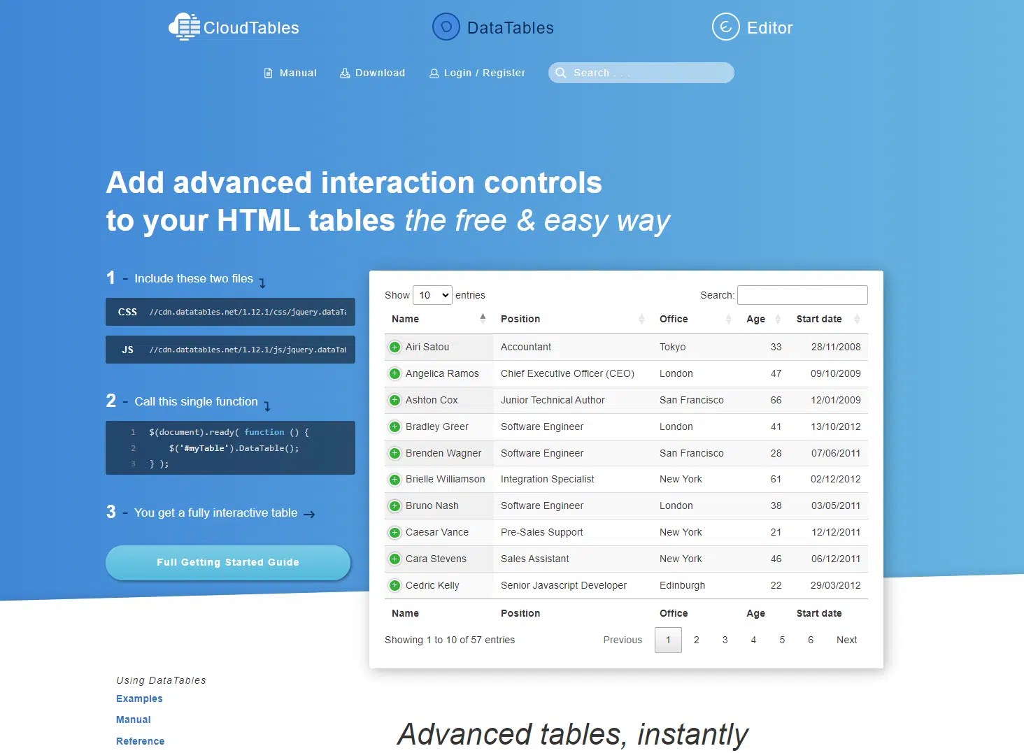 10+ JavaScript Table Library and Plugins in 2024 ThemeSelection