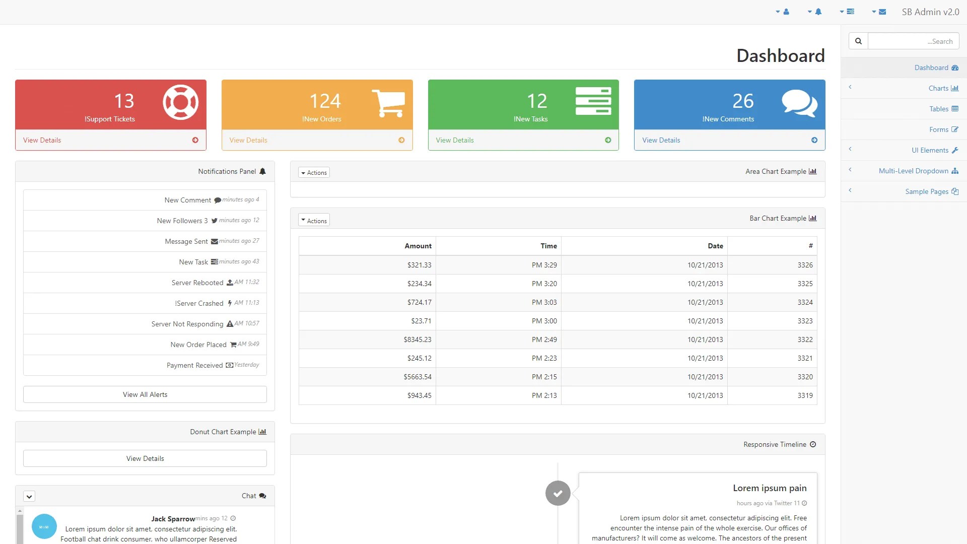 Free Rtl Bootstrap Template Free Templates Printable