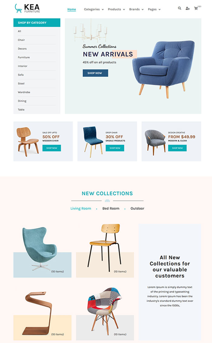 20+ Best Attractive Furniture Shopify Store Themes in 2021