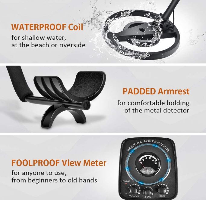 The Seven Best Metal Detectors Under 100 Dollars • The Metal Detecting Guy