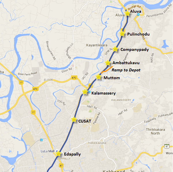 [Pics] Progress of Kochi Metro’s Aluva Station May 2016 The Metro