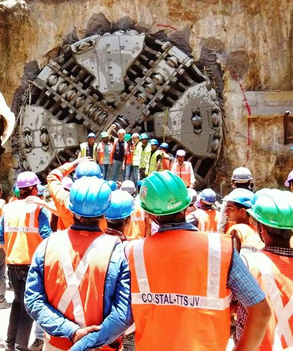 TBM Godavari Makes a Breakthrough at Bangalore's Majestic Station The