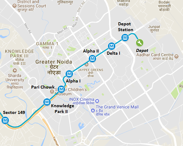 Trial Runs Begin on Noida Metro's Aqua Line in Gr. Noida The Metro