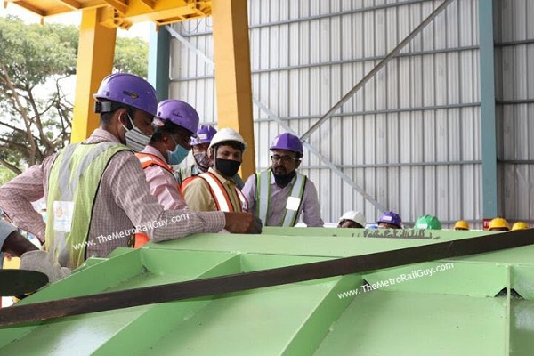 ITD Begins Casting Tunnel Segments for Bangalore Metro's Pink Line