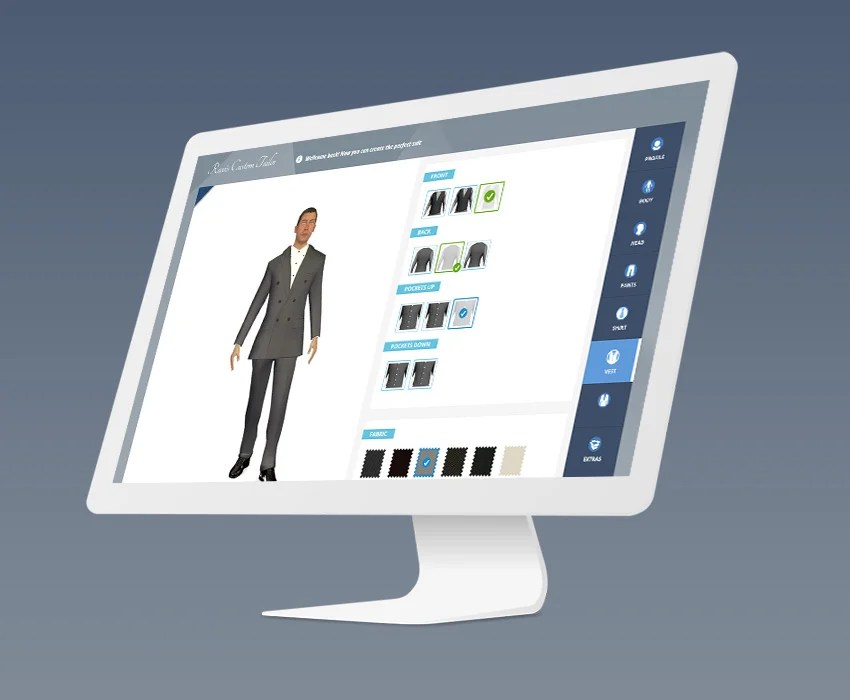 Suit Customizer App Themewolves  design and web development in