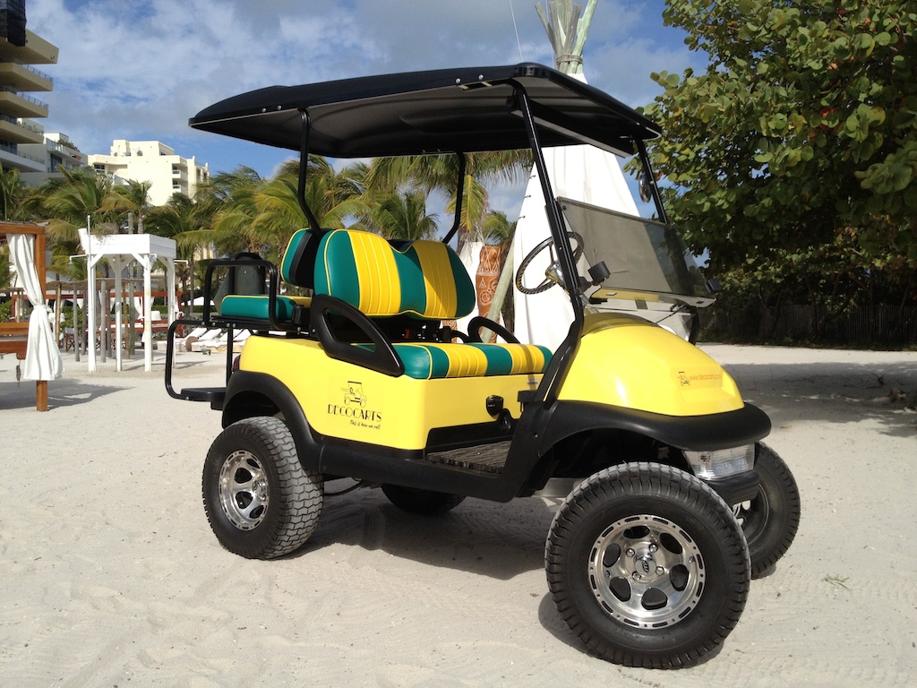 Rent a Citycart and ride around Miami Beach in style! The Miami Guide