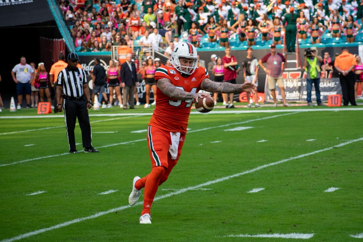 Starting punter Lou Hedley announces return to Miami football The