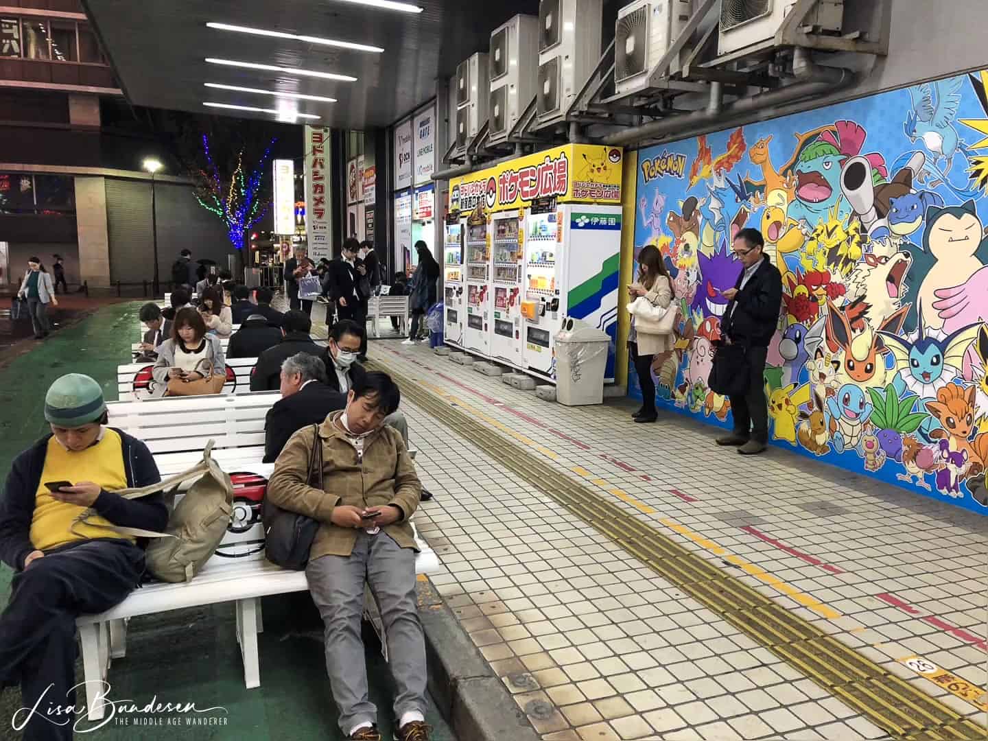 Pokemon Street Lights In Kyoto The Middle Age Wanderer