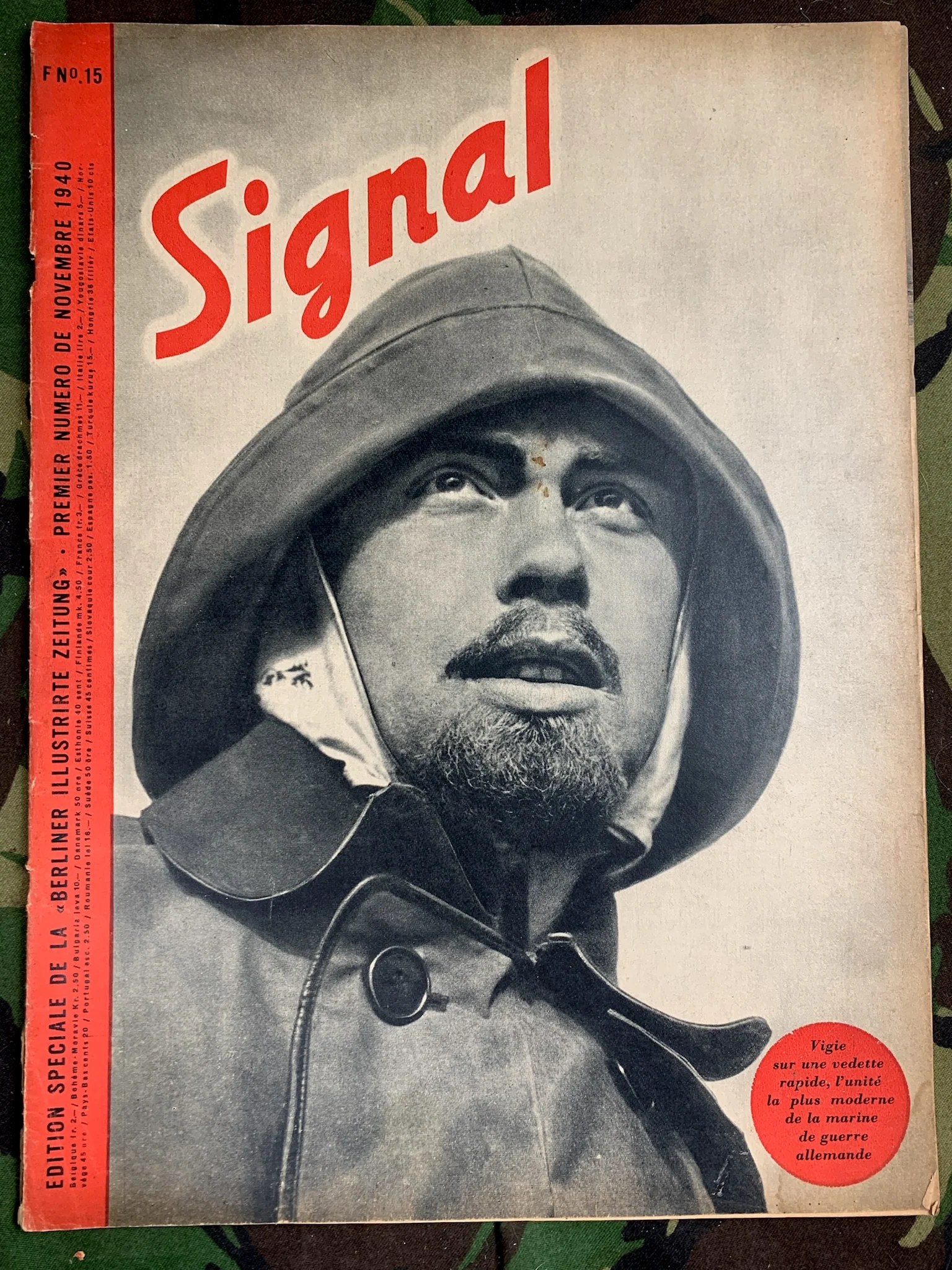 Original WW2 German Signal Magazine November 1940 The Militaria Shop