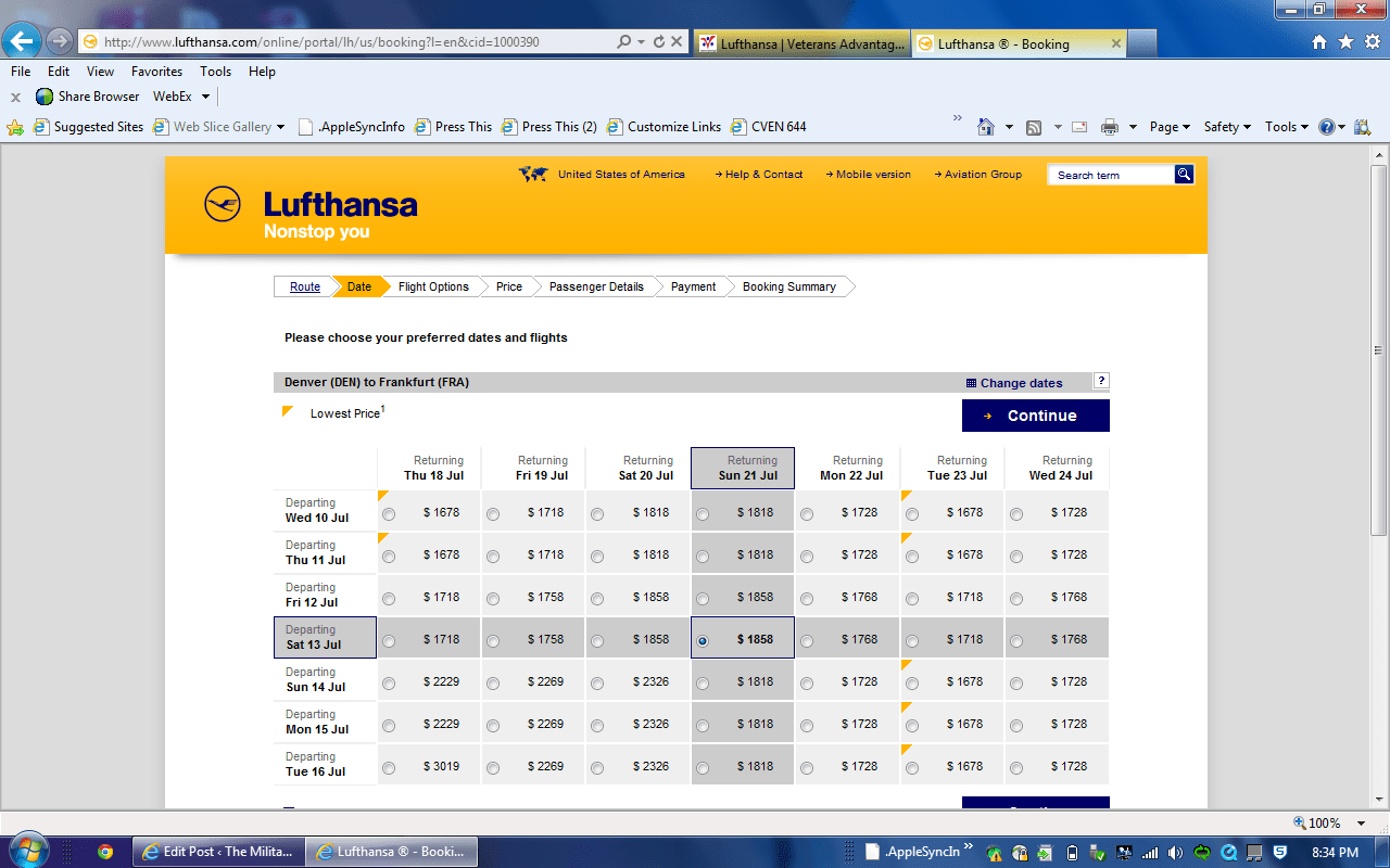 Get 5 Off Lufthansa Flights The Military Frequent Flyer The